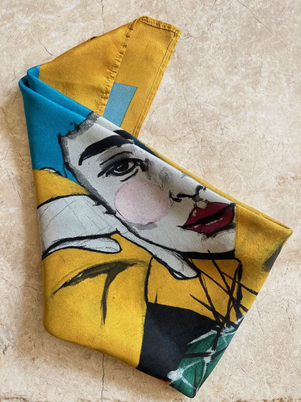 Everything has its story. My scarves do too.