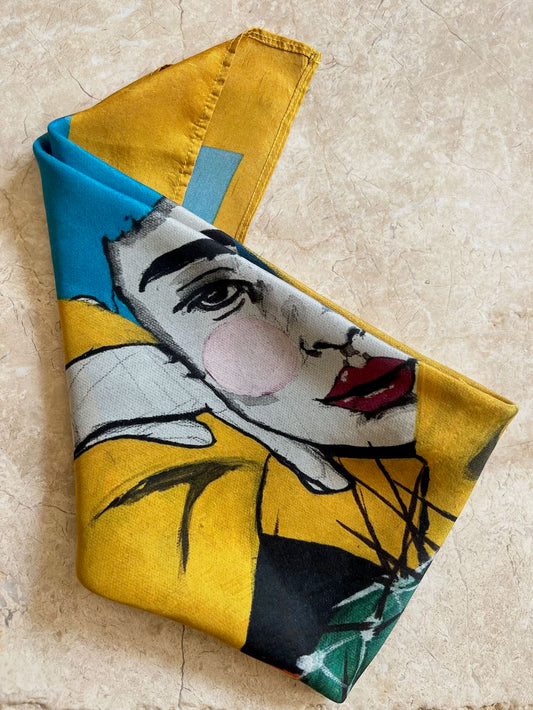 Everything has its story. My scarves do too.
