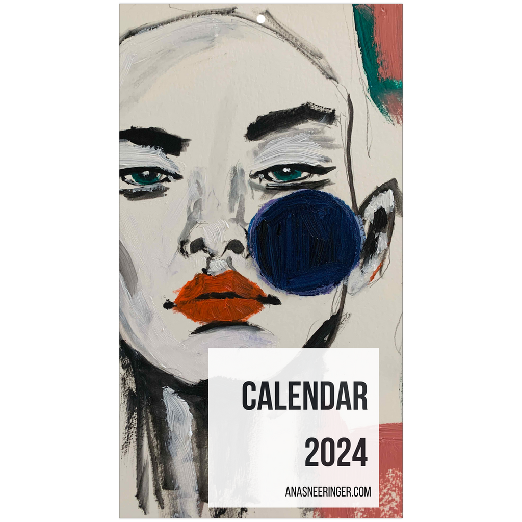Wall Calendar 2024 PAPAYA AND PIKA