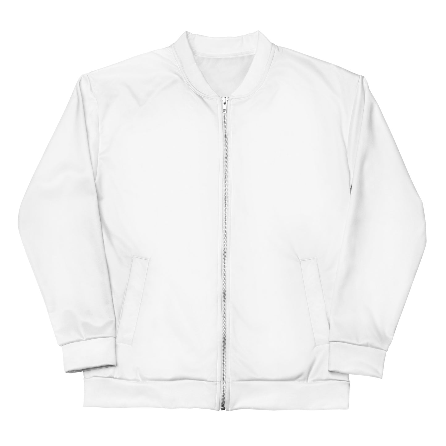 Energy White Bomber Jacket