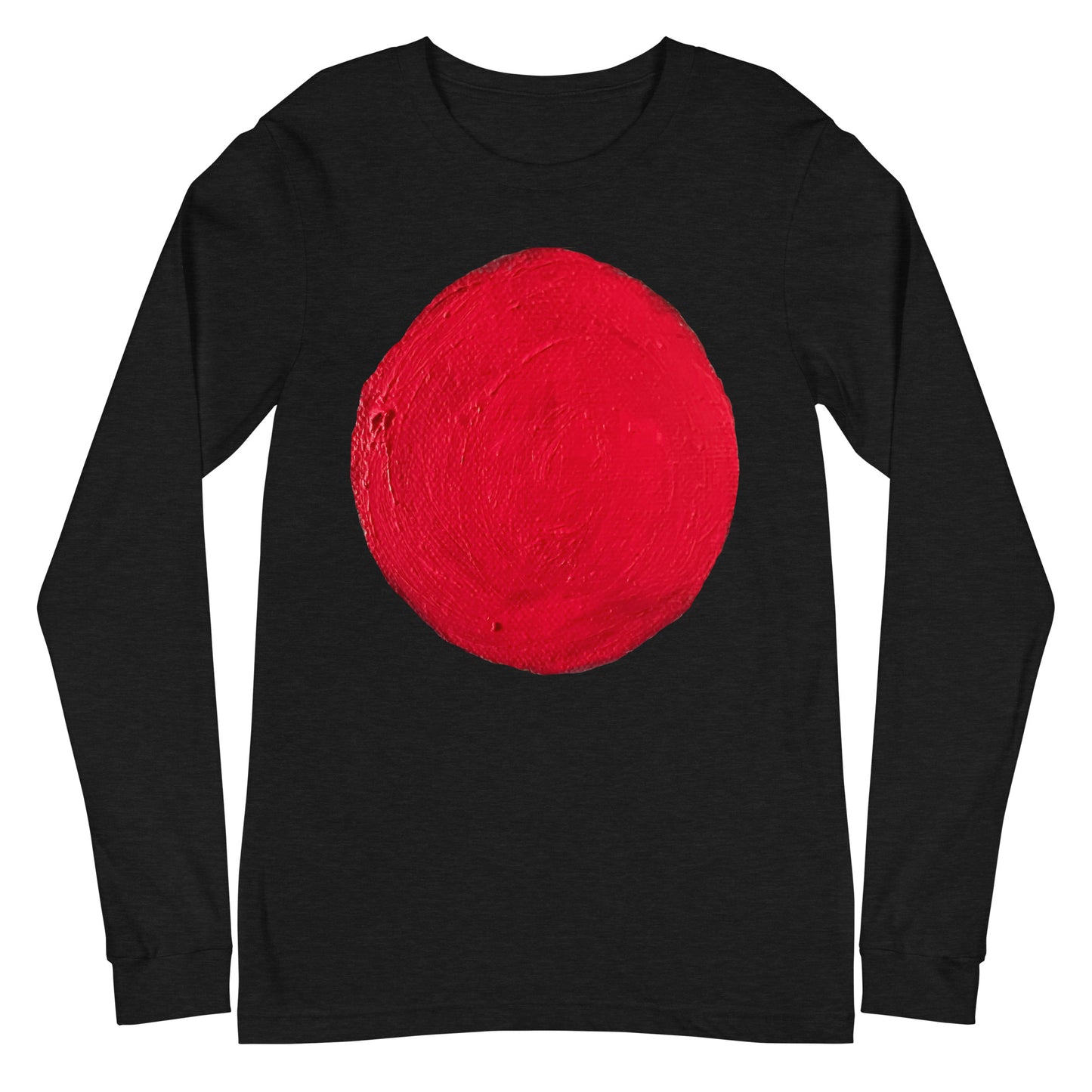 Red Dot - Black Long Sleeve Tee