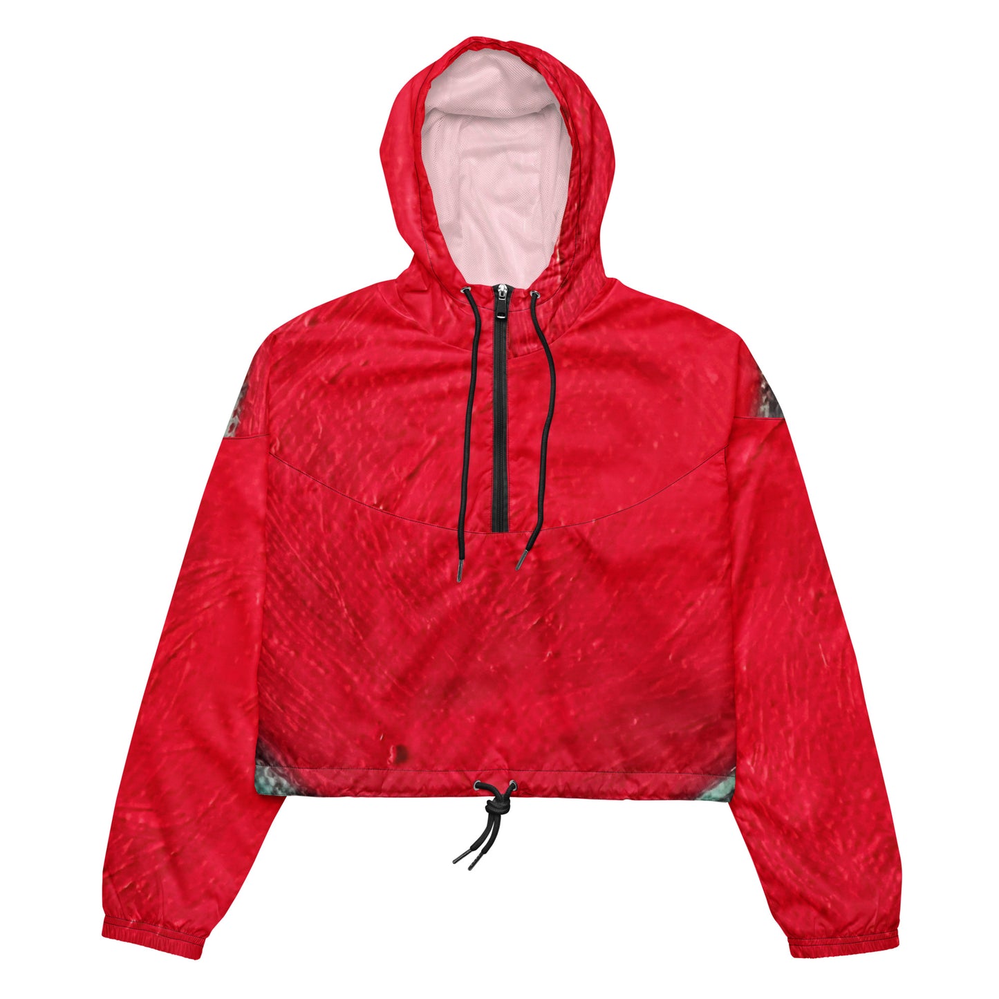 Red Dot - Women’s cropped windbreaker